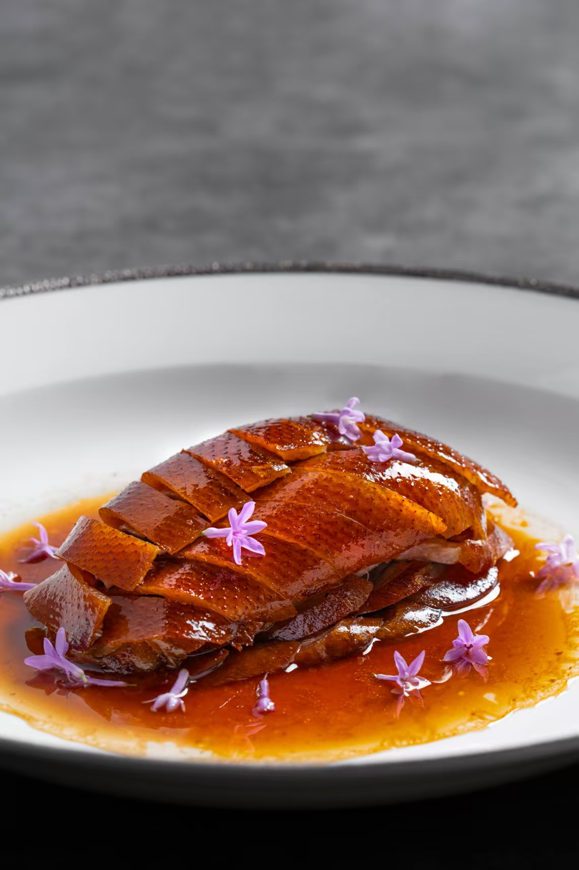 Finished roast duck product